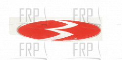 Decal Oval Console BFX, FF2962 - Product Image