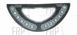 Decal, Overlay, Numbers - Product Image