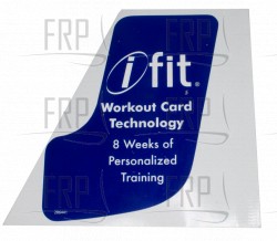 Decal, PFEL70609, Console - Product Image
