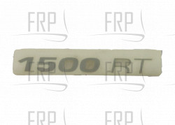 Decal, PFTL15610 - Product Image