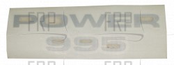 Decal, Power 995 - Product Image