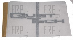 Decal, QUIET TECH - Product Image Decal, QUIET TECH - Product Image