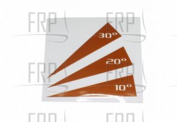 Decal, Ramp Adjust Right - Product Image