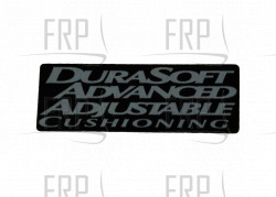 Decal, Right Endcap, DURASOFT - Product Image