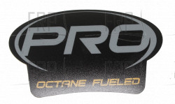 DECAL, SHROUD, TOP, PRO - Product Image