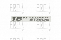 Decal, Stride Ext - Product Image