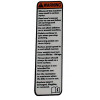 6063879 - Decal, Warning - Product Image