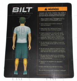 Decal, Warning , Calf - Product Image Decal, Warning , Calf - Product Image