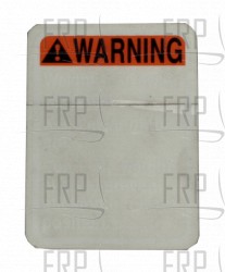 Decal, Warning, Lube - Product Image