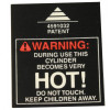 Decal, Warning, Shock - Product Image