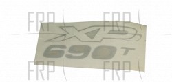 Decal, XP690T - Product Image