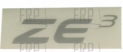 Decal, ZE3 - Product Image
