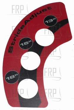 DECAL,PEDAL DISK,LT,13/15/18" - Product Image DECAL,PEDAL DISK,LT,13/15/18" - Product Image