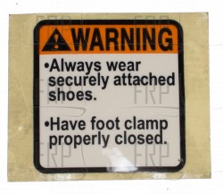 DECAL,WARNING,SITE - Product Image