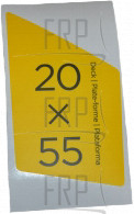 Decorated Label, Side Rail, TM683-1US, -, Le - Product Image Decorated Label, Side Rail, TM683-1US, -, Le - Product Image