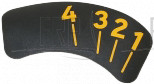 Direction Label;Back Pad Adjustable;110x - Product Image Direction Label;Back Pad Adjustable;110x - Product Image