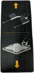 Direction Label;Base Tube;;;PC;;;AS2072 - Product Image Direction Label;Base Tube;;;PC;;;AS2072 - Product Image
