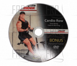 DVD, "Cardio Row" - Product Image