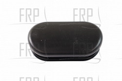END CAP FLAT OVAL TUBE 2.25 x 4.178 - Product Image END CAP FLAT OVAL TUBE 2.25 x 4.178 - Product Image
