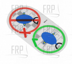 EVO Weight Selector Pin Decal - Product Image EVO Weight Selector Pin Decal - Product Image