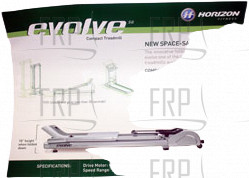 Evolve POP front decal;TM605 - Product Image Evolve POP front decal;TM605 - Product Image