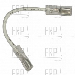 extension wire(white 14AWGx90mmx2T - Product Image
