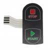 62017718 - Membrane Key-Left <STOP&START> - Product Image