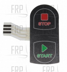 Membrane Key-Left <STOP&START> - Product Image