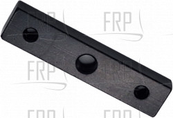 Fixing Plate;AL Rail;;SS41;80x15x9.0T;BE - Product Image Fixing Plate;AL Rail;;SS41;80x15x9.0T;BE - Product Image