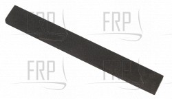 Foam Sticker 100mmx12mmx5t Single Side Tape Black - Product Image