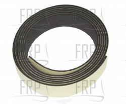 Foam sticker 1020 mmx25mmx1.5t single sided tape black - Product Image