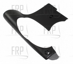 HANDLEBAR COVER, ABS LEFT, TM667 - Product Image