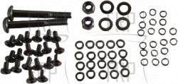 HARDWARE KIT BLACK - Product Image HARDWARE KIT BLACK - Product Image