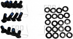 HARDWARE KIT BLUE - Product Image HARDWARE KIT BLUE - Product Image