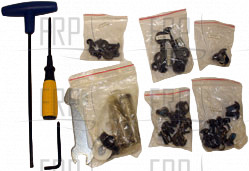 Hardware Set, Semi-Assembly, EP216 - Product Image Hardware Set, Semi-Assembly, EP216 - Product Image