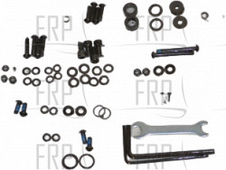 Hardware Set, Semi-Assembly, -, EP573 - Product Image Hardware Set, Semi-Assembly, -, EP573 - Product Image