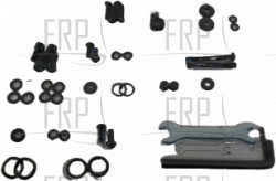 Hardware Set, Semi, Assembly, EP595, 1US, - Product Image Hardware Set, Semi, Assembly, EP595, 1US, - Product Image