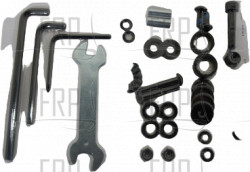 Hardware Set, Semi, Assembly, EP705, 1US, - Product Image Hardware Set, Semi, Assembly, EP705, 1US, - Product Image