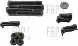 Hardware Set, Semi, Assembly, MS24BKM, G3, - Product Image Hardware Set, Semi, Assembly, MS24BKM, G3, - Product Image