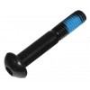 Hex screw m8xp1.25X45 (half thread) blue nylon patch LK500U-F07 - Product Image