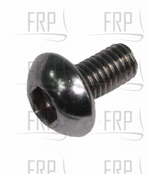 Hexagon flat-round-head screw - Product Image