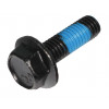 Hexagon washer screw m8xp1.25X25 blue nylon patch - Product Image