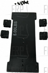 Incremental Weight Plate Set;;;;5.0LBS;; - Product Image Incremental Weight Plate Set;;;;5.0LBS;; - Product Image