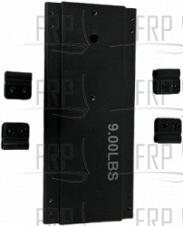Incremental Weight Plate Set;;;;9.0LBS;; - Product Image Incremental Weight Plate Set;;;;9.0LBS;; - Product Image