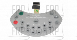 KEYPAD, CONSOLE, Q45E/450/4500, GRAY - Product Image KEYPAD, CONSOLE, Q45E/450/4500, GRAY - Product Image