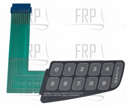 Keypad, Overlay, Right - Product Image