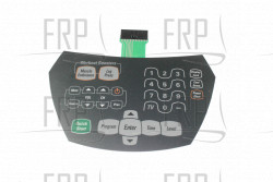 KEYPAD, xR5000 ENTERTAINMENT - Product Image KEYPAD, xR5000 ENTERTAINMENT - Product Image