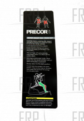 LABEL - INSTRUCTION - 624 FACE OUT - Product Image