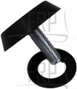 Leveler; SetFoot pad;Rubber;MX-A5X;US;EP72 - Product Image Leveler; SetFoot pad;Rubber;MX-A5X;US;EP72 - Product Image
