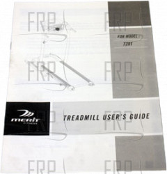 Manual, Owner's, 720T - Product Image Manual, Owner's, 720T - Product Image